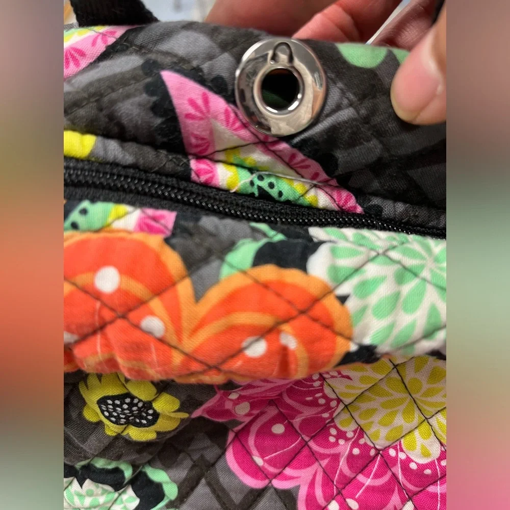 VERA BRADLEY Pink Ziggy‎ Zinnia Campus Backpack